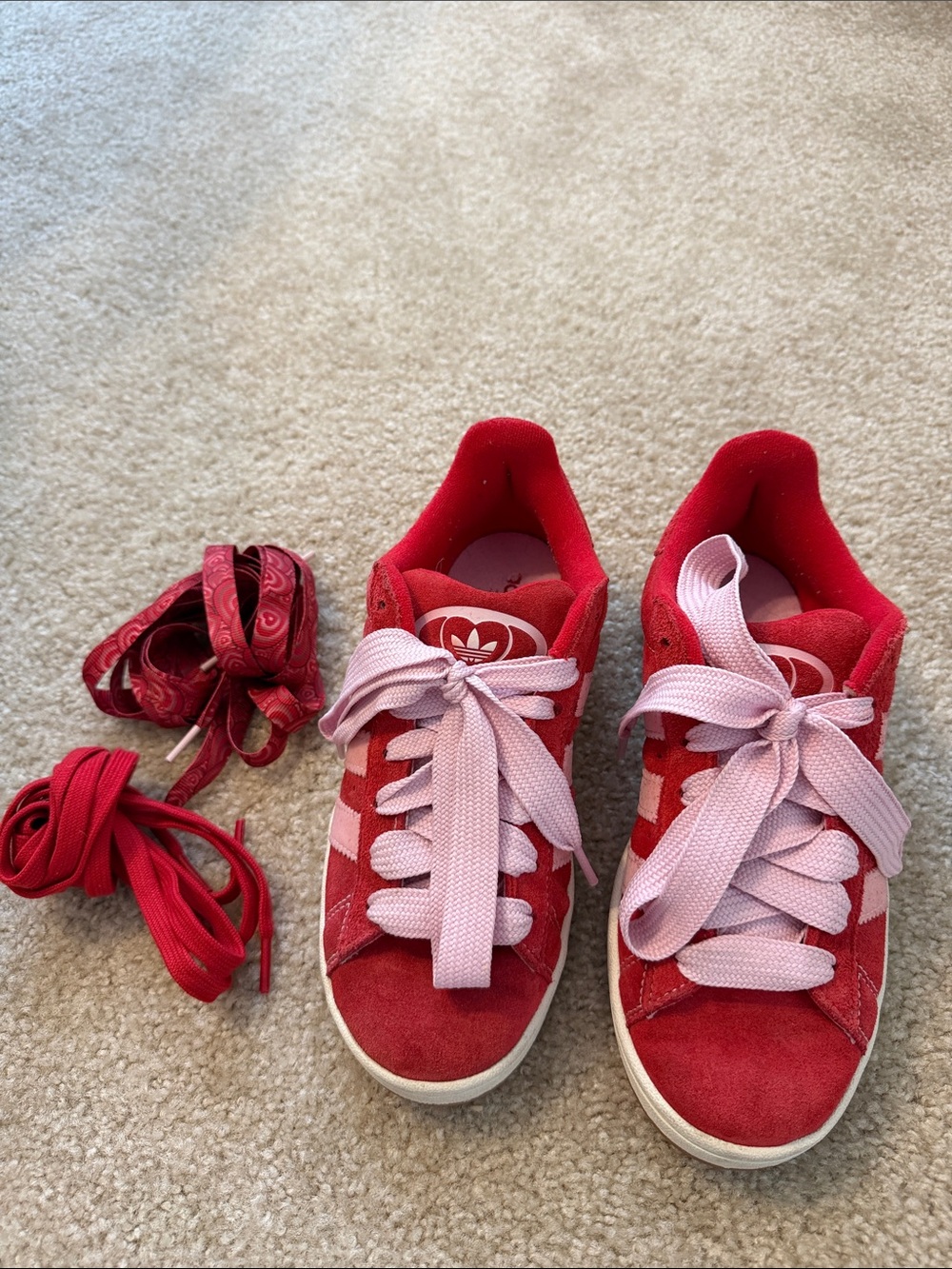 Adidas Campus 00s red & pink